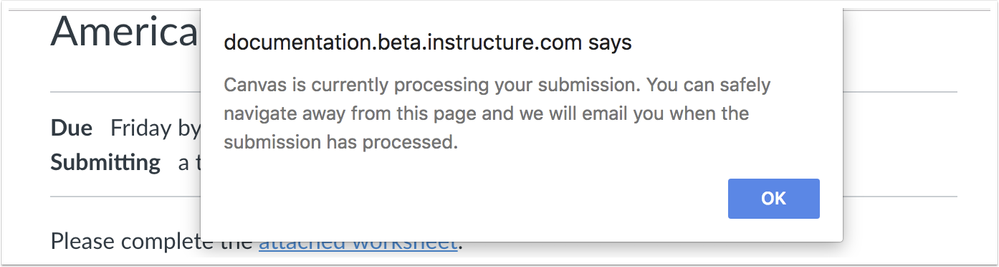 External Tool LTI submission processing window