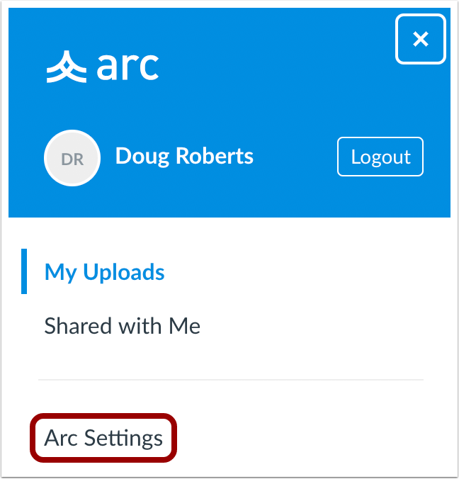 Arc Settings