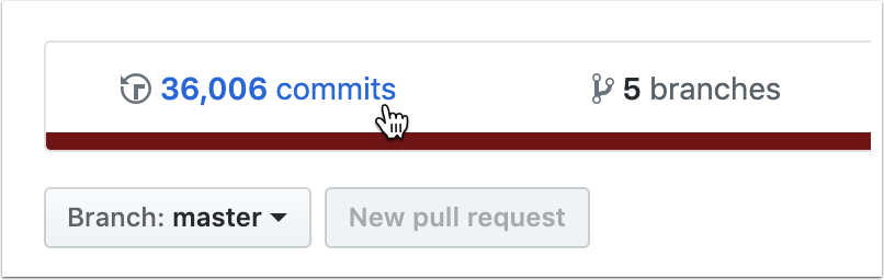 Commits link