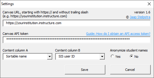 Canvas Module Progress Settings