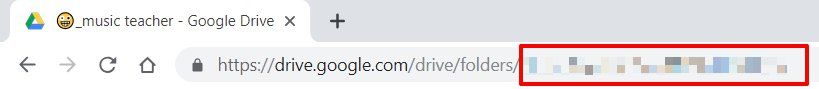 drive url