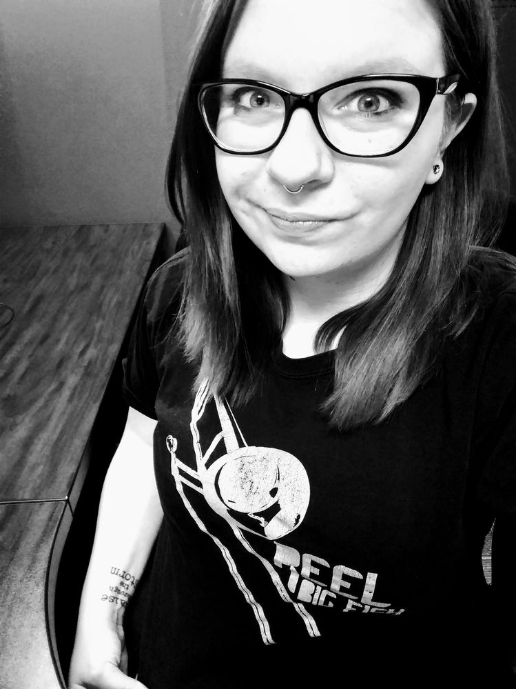 Reel Big Fish shirt on casual friday at work. Ska Ska Ska ;) 