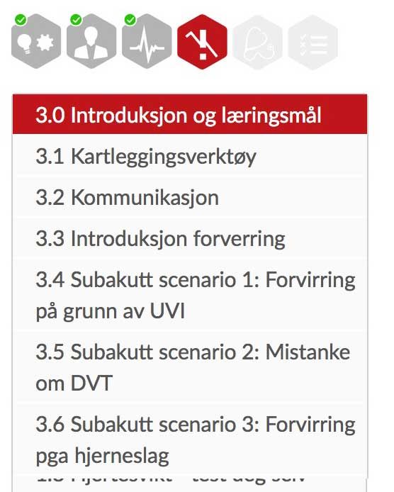 module menu week 4